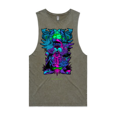 The Kingdom - Variation Stone Wash Tank Thumbnail